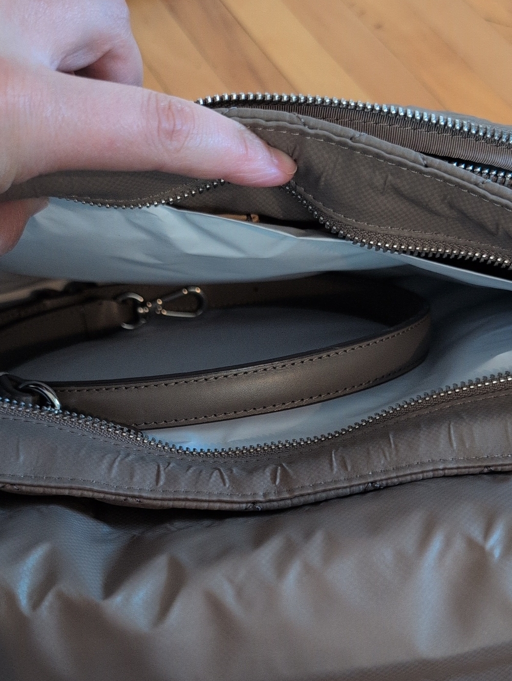 MZ Wallace Large Crosby Lock Crossbody Bag - Picture 10 of 15